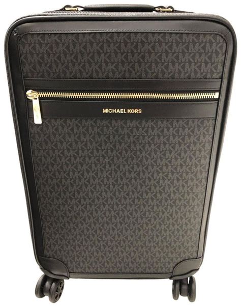 michael kors black travel tote|michael kors suitcase luggage.